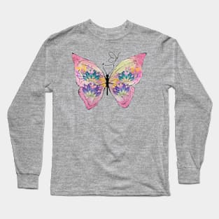 We love butterfly Long Sleeve T-Shirt